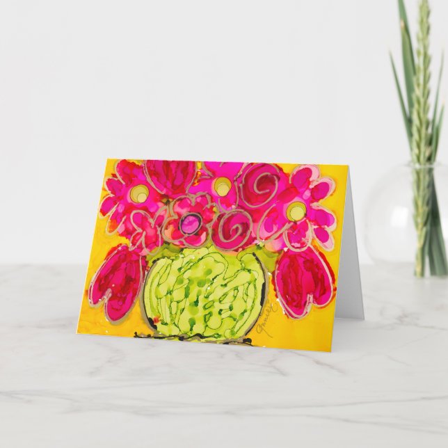 Lovitude Blank 12x18 Note Card "Express Wahrheit" Dankeskarte (Vorderseite)