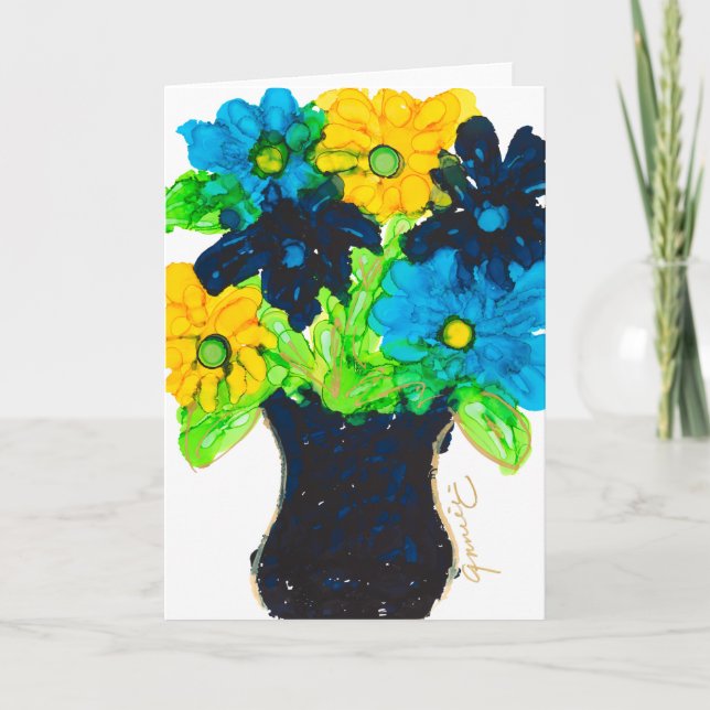 Lovitude Blank Card "Island Joy" Karte (Vorderseite)