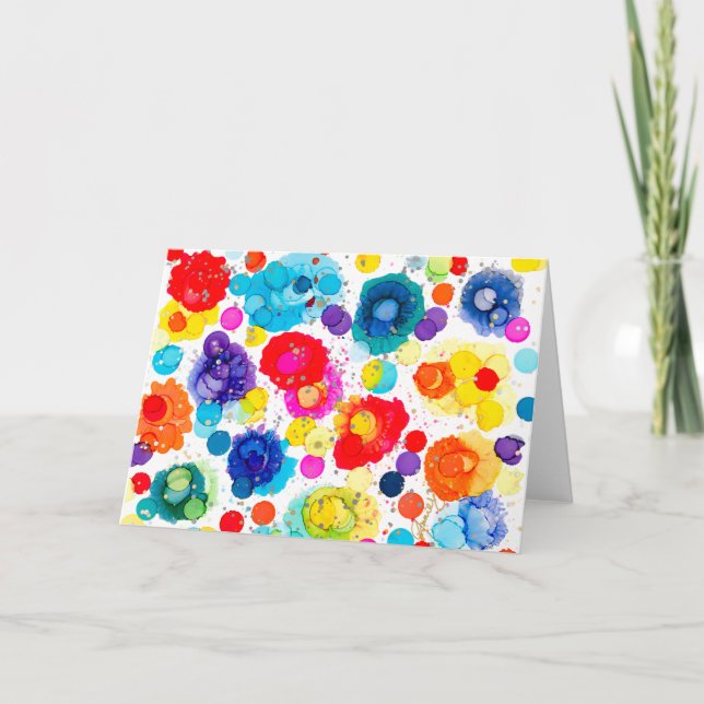 Lovitude Cards The Bubble Room - Zurück zusammen A Dankeskarte (Vorderseite)