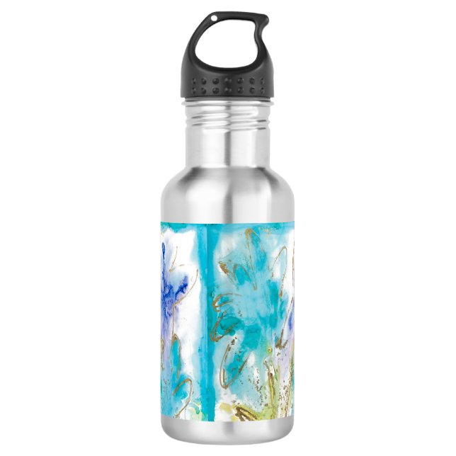 Lovitude Geschützte Wasserflasche Edelstahlflasche (Vorderseite)