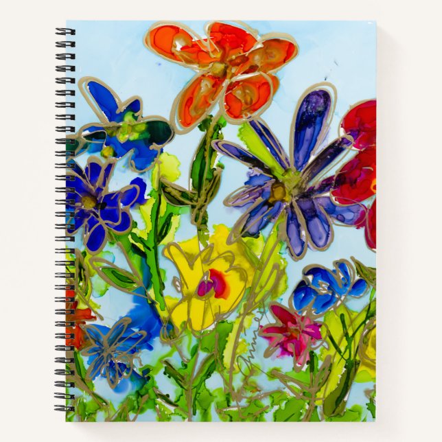 Lovitude Journal "Spring Is Coming" Notizbuch (Vorderseite)