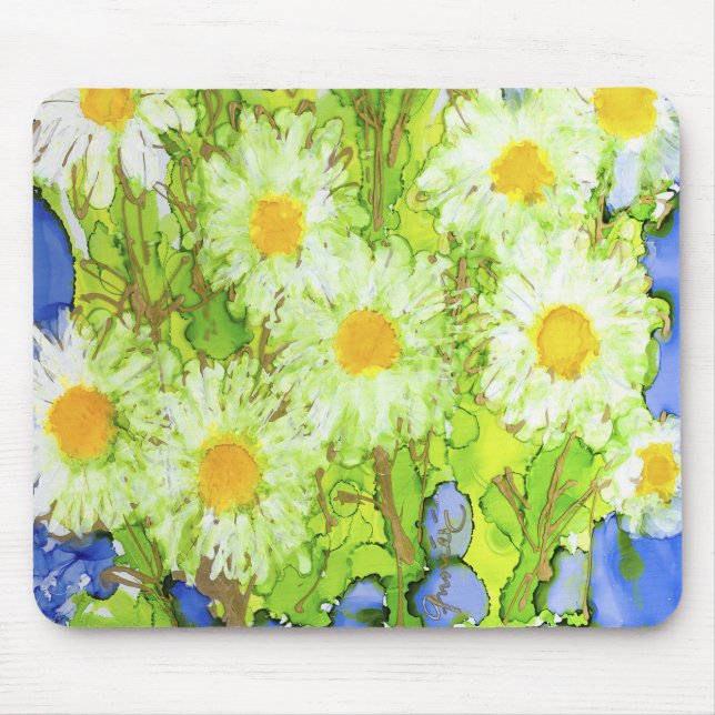 Lovitude Mousepad Happy Daisies (Vorne)