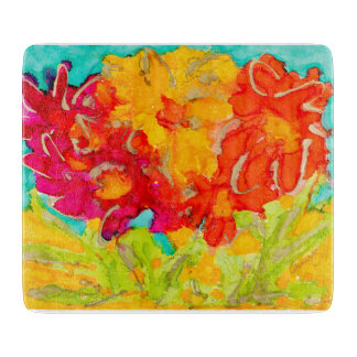 Lovitude Peaceful Paradise Glass Cutting Board Schneidebrett