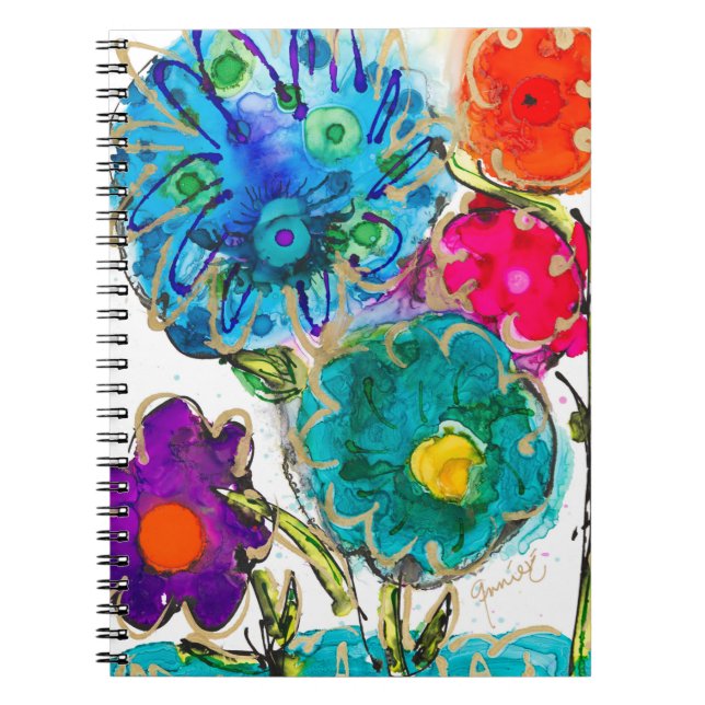 Lovitude Spriral Notebook Winking Notizblock (Vorderseite)