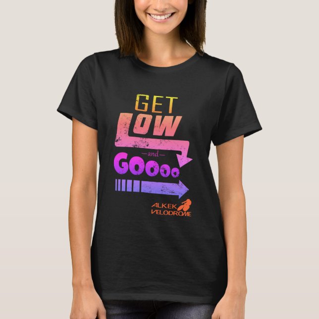 Low and Go - Regenbogen T-Shirt (Vorderseite)