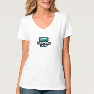 „Low Battery Graphic T-Shirt – Trendiges Jugend-T-