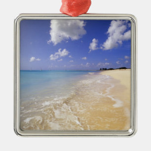 Low Bay Beach, Barbuda, Antigua Ornament Aus Metall