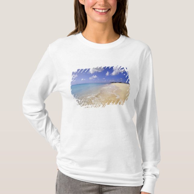 Low Bay Beach, Barbuda, Antigua T-Shirt (Vorderseite)