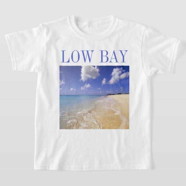 Low Bay Beach, Barbuda, Antigua T-Shirt (Ablage )