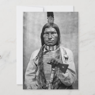 Low Dog - indianisches Vintage-Foto