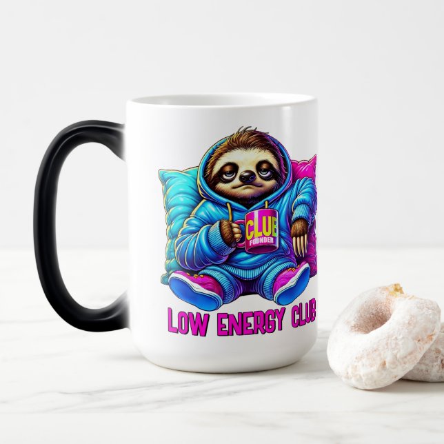 Low Energy Club Verwandlungstasse (Mit Donut)