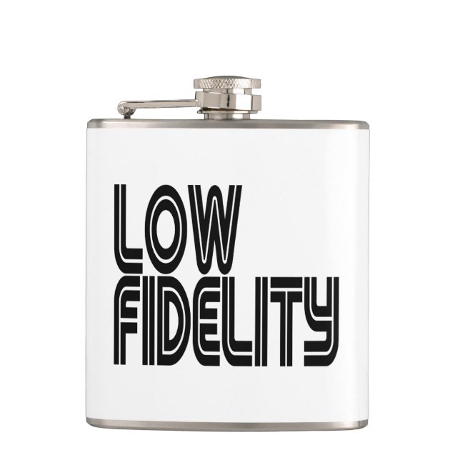 Low Fidelity Flachmann (Vorderseite)