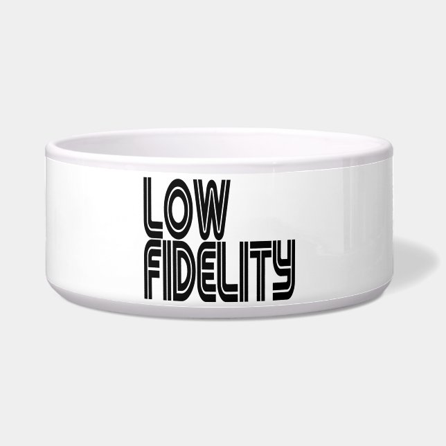 Low Fidelity Napf (Vorderseite)