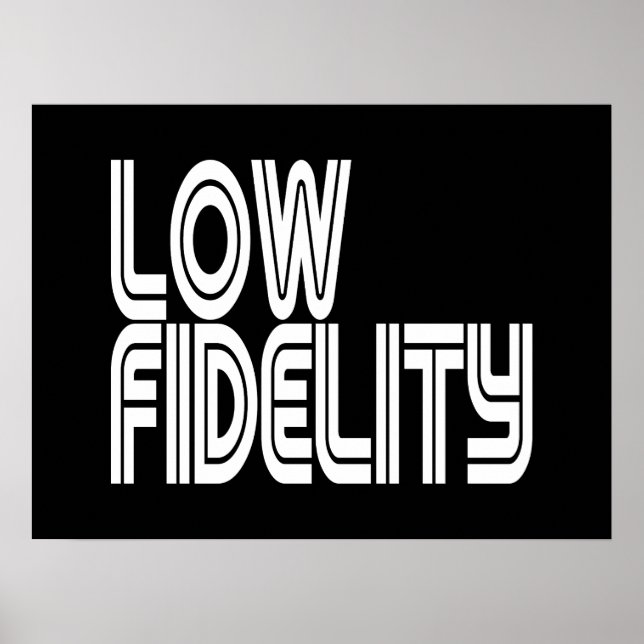 Low Fidelity Poster (Vorne)