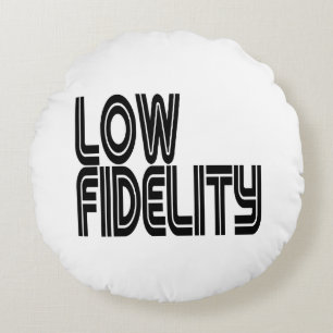 Low Fidelity Rundes Kissen