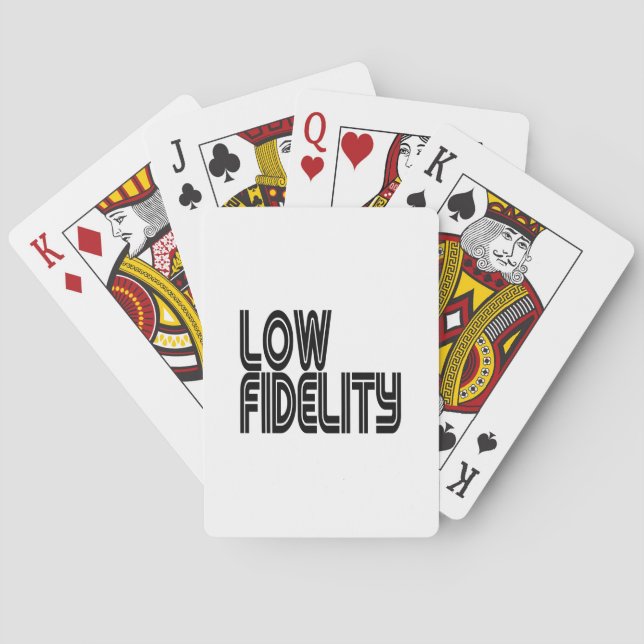 Low Fidelity Spielkarten (Rückseite)