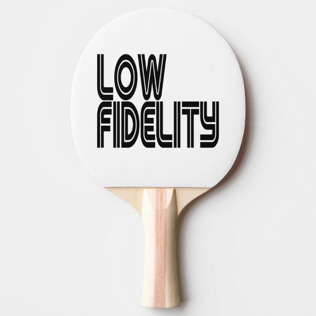 Low Fidelity Tischtennis Schläger (Vorderseite)