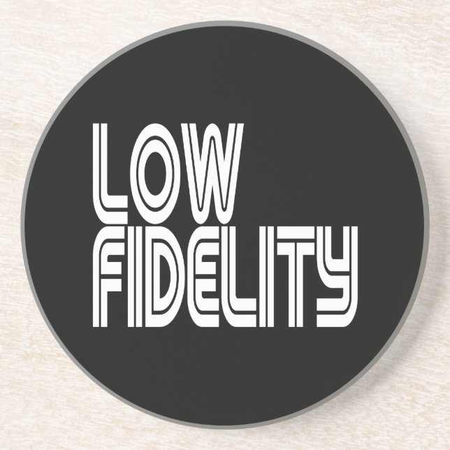 Low Fidelity Untersetzer (Vorne)