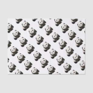 Low Poly Panda Seidenpapier