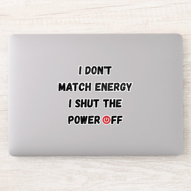 Low Social Battery Aufkleber (Computer)