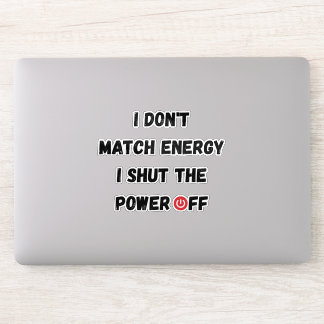 Low Social Battery Aufkleber