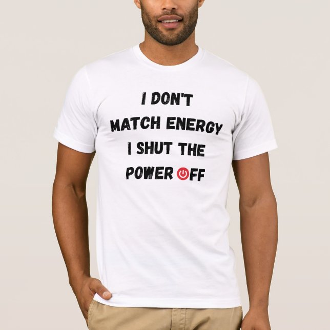 Low Social Battery T-Shirt (Vorderseite)