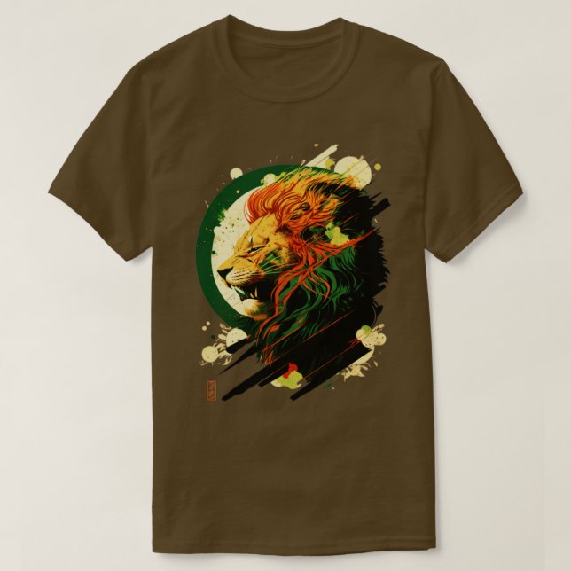 Löwe 1 T-Shirt (Design vorne)