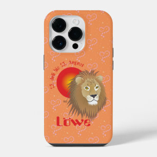 Löwe 23. Juli bis 22. August Apple iPhone Hüllen 14 Pro Hülle