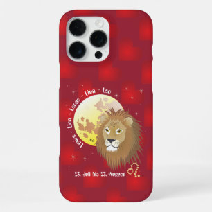Löwe 23. Juli bis 22. August iPhone Hüllen 16 Pro Max Hülle