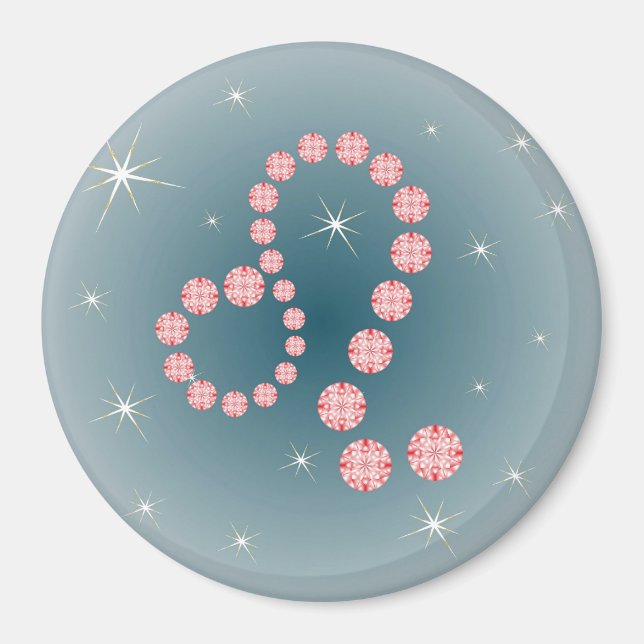 Löwe 23. Juli bis 22. August Magnet (Vorne)