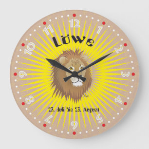 Löwe 23. Juli bis 22. August Uhr