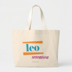 Löwe-Aqua Jumbo Stoffbeutel
