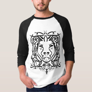 Löwe-arabischer Kalligraphie-T - Shirt (mit