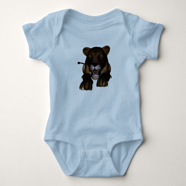 Löwe Baby Strampler (Vorderseite)