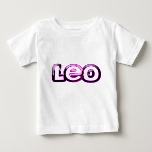 Löwe Baby T-shirt (Vorderseite)