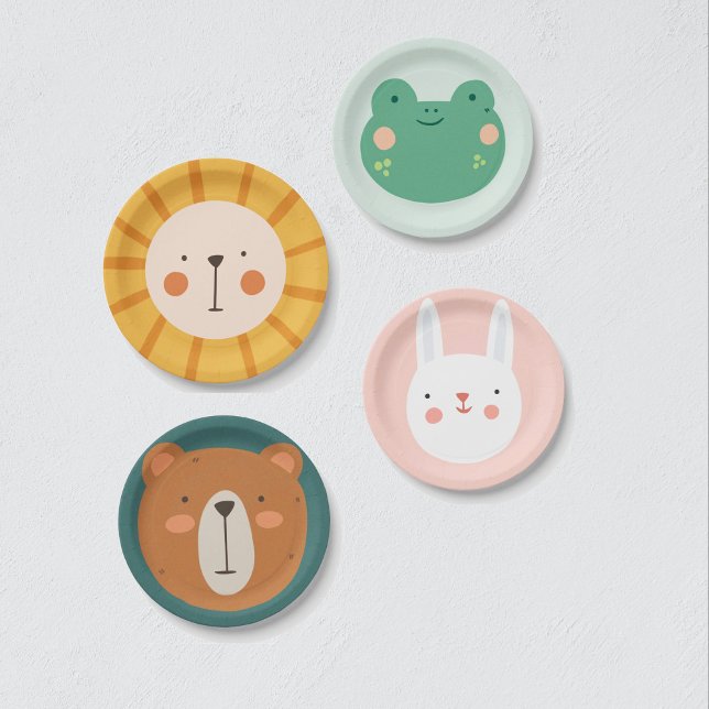 Löwe Birthday Kids Room Kunst Pappteller (Von Creator hochgeladen)