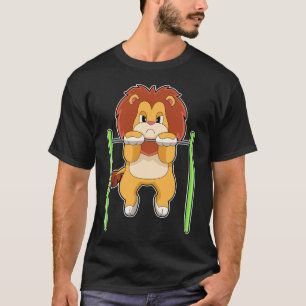 Löwe-Bodybuilding T-Shirt
