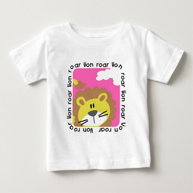 Löwe-Brüllen-T-Shirts und Geschenke Baby T-shirt (Vorderseite)