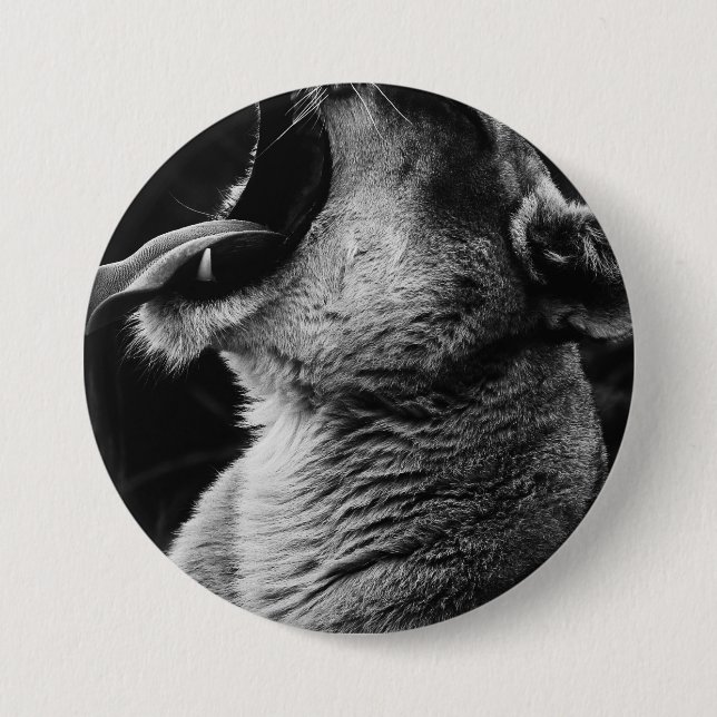 Löwe Button (Vorderseite)
