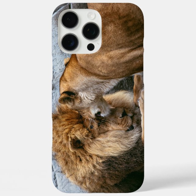 Löwe Case-Mate iPhone Hülle (Rückseite)