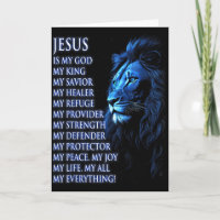 Löwe Christlich Jesus Ist Mein König, Gott, Herr,