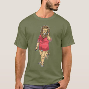 Löwe Dart Pfeil T-Shirt