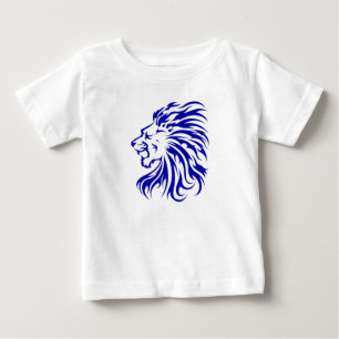 Löwe der König des Dschungels,Löwenliebensgesch Baby T-shirt