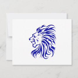 Löwe der König des Dschungels,Löwenliebensgeschenk Einladung