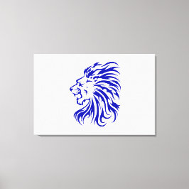 Löwe der König des Dschungels,Löwenliebensgeschenk Leinwanddruck