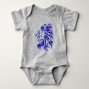 Löwe der König des Dschungels, Löwenliebhaber Gesc Baby Strampler