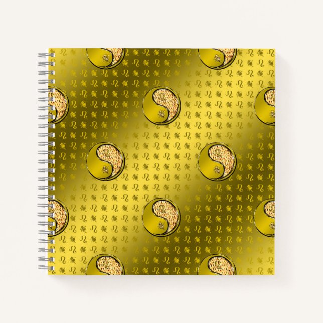 Löwe der Löwe Notizbuch (Vorderseite)