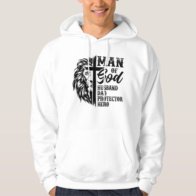 Löwe des Glaubens Hoodie (Vorderseite)