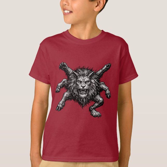 Löwe des hohlen Reiches T-Shirt (Vorderseite)