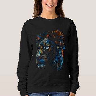 Löwe Fantasy Tier Löwe Sweatshirt